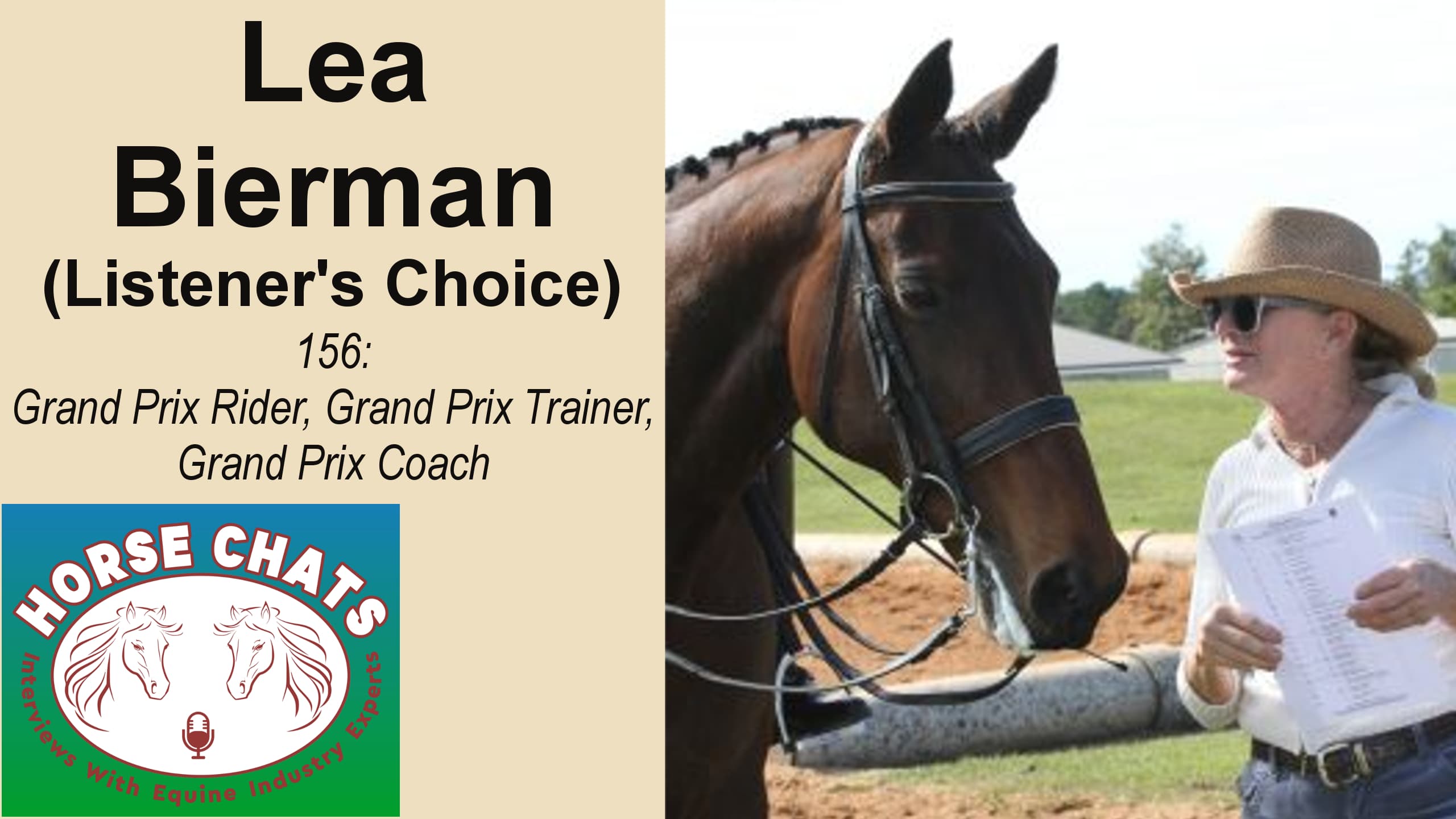 0156: Lea Bierman LC - Grand Prix Rider, Grand Prix Trainer, Grand Prix Coach cover art