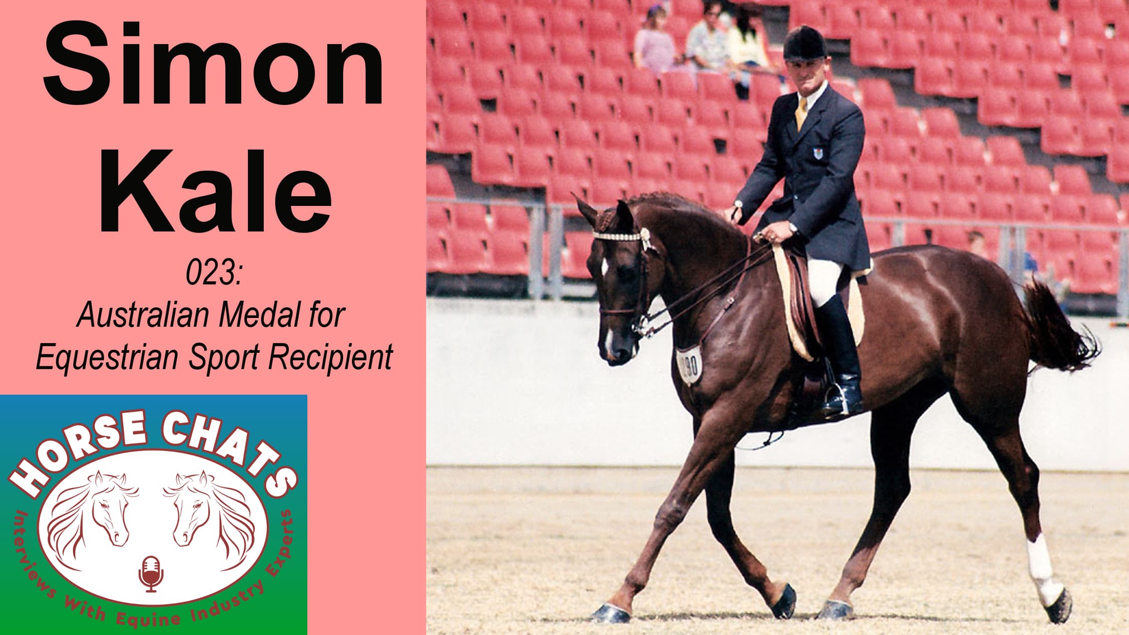 0023: Simon Kale - Australian Medal for Equestrian Sport Recipient cover art