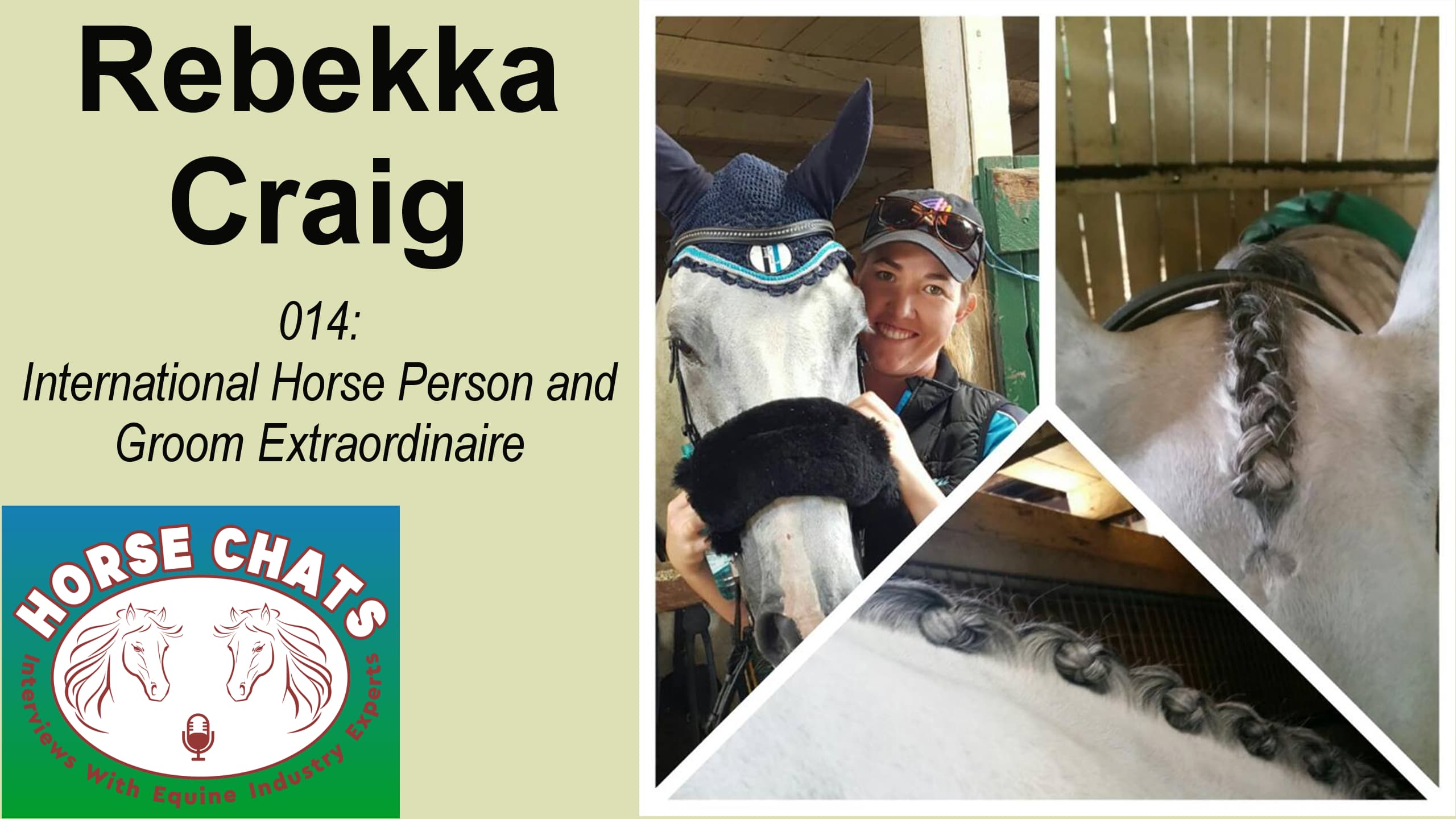 0014: Rebekka Craig - International Horse Person and Groom Extraordinaire cover art