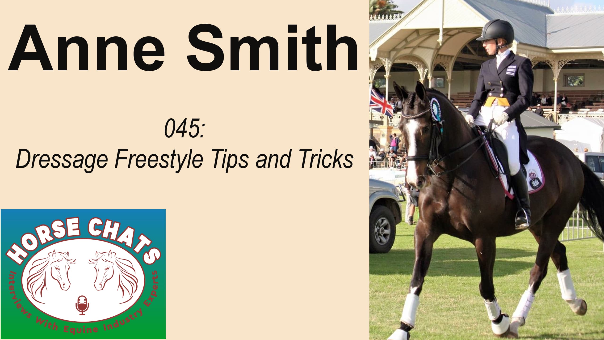 0045: Anne Smith - Freestyle Dressage Tips and Tricks cover art