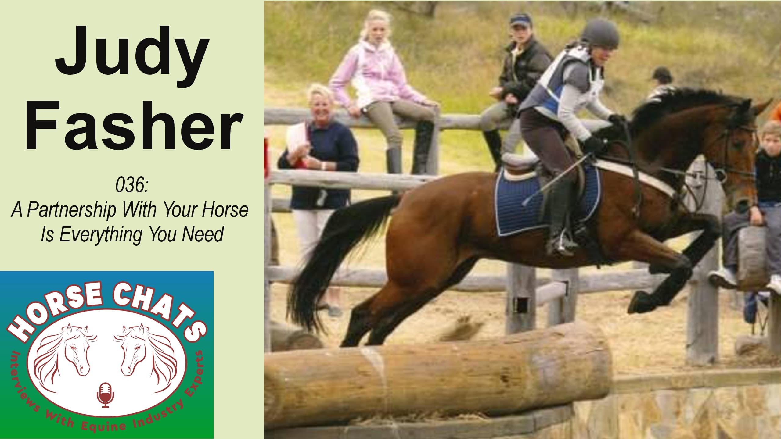 0036: Judy Fasher - A Partnership With Your Horse Is Everything You Need cover art