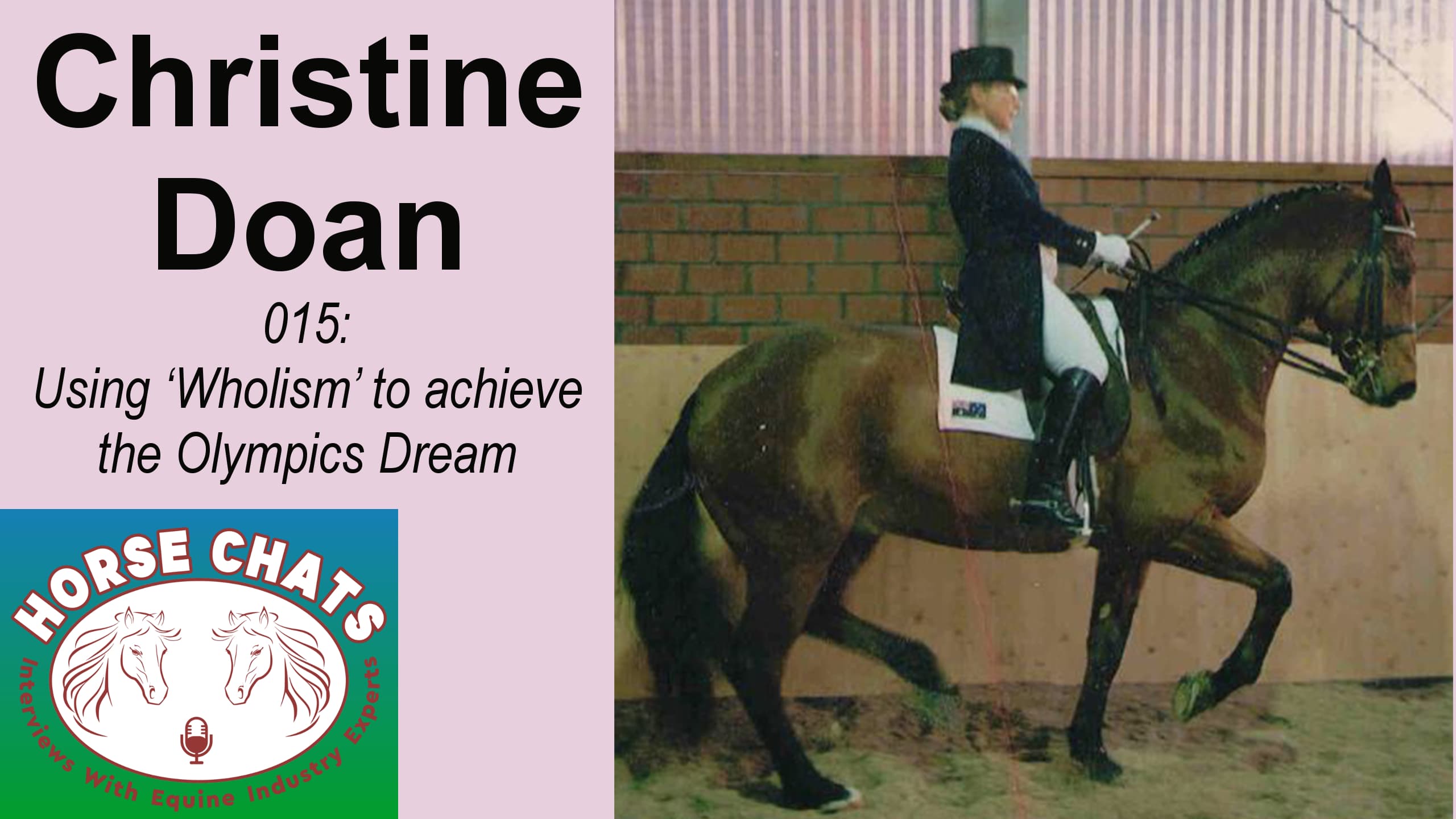 0015: Christine Doan - Using 'Wholism' to achieve the Olympics Dream cover art