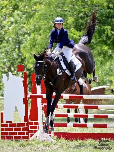 0248: Natalie Blundell - International Four Star Three day Event Rider Discusses Riding Drops Ditches, Water Uphill and Downhill Combinations cover art